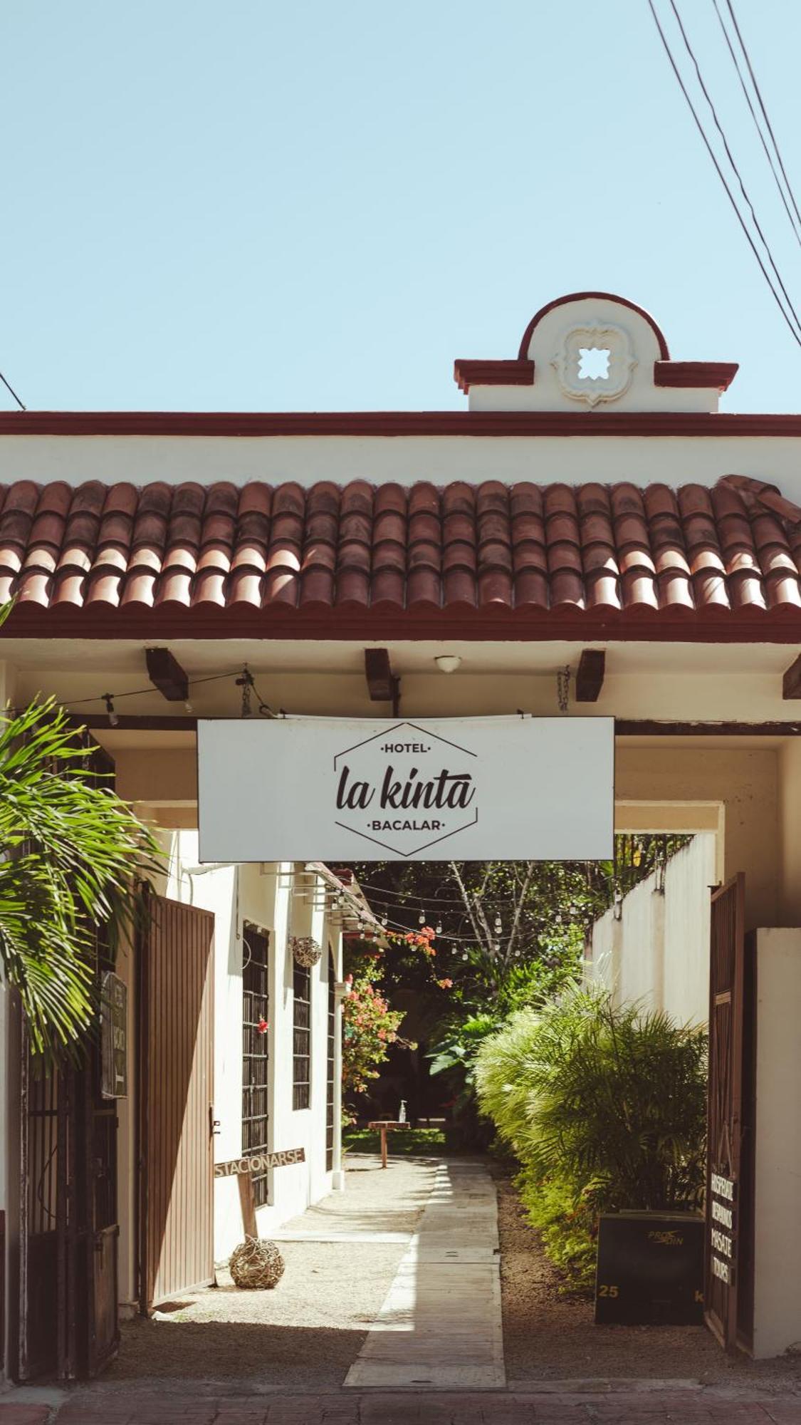 La Kinta Hotel Bacalar Bagian luar foto